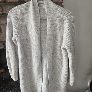 Old Navy Women's Speckled White Cardigan
